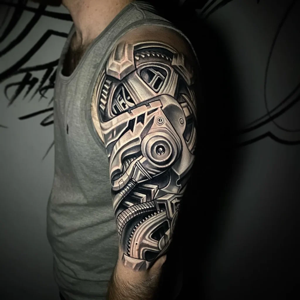 Biomechanical Tattoo