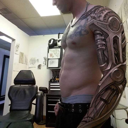 Biomechanical Tattoo