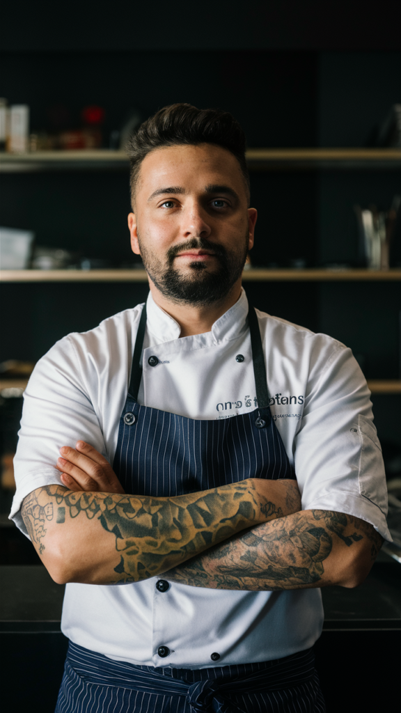 Chef with Tattoos