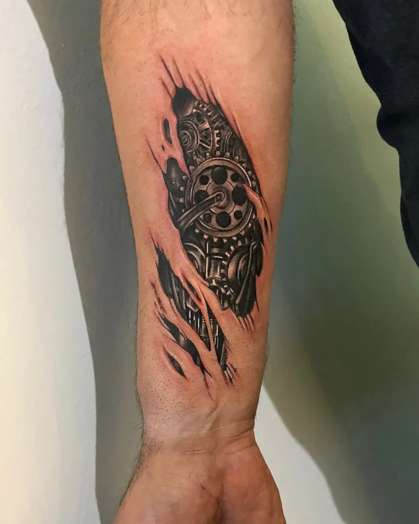 Biomechanical Tattoo