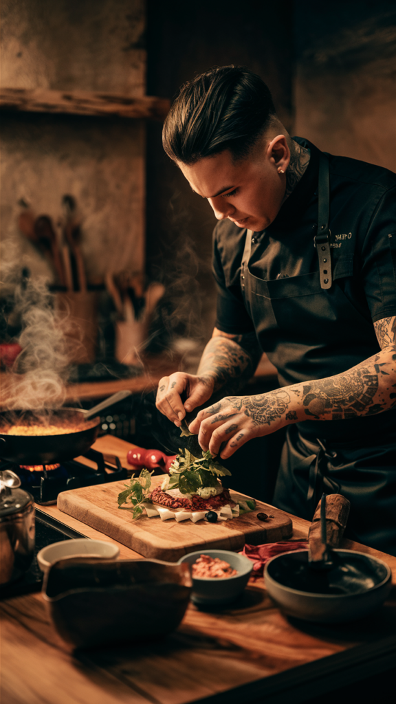 Chef with Tattoos