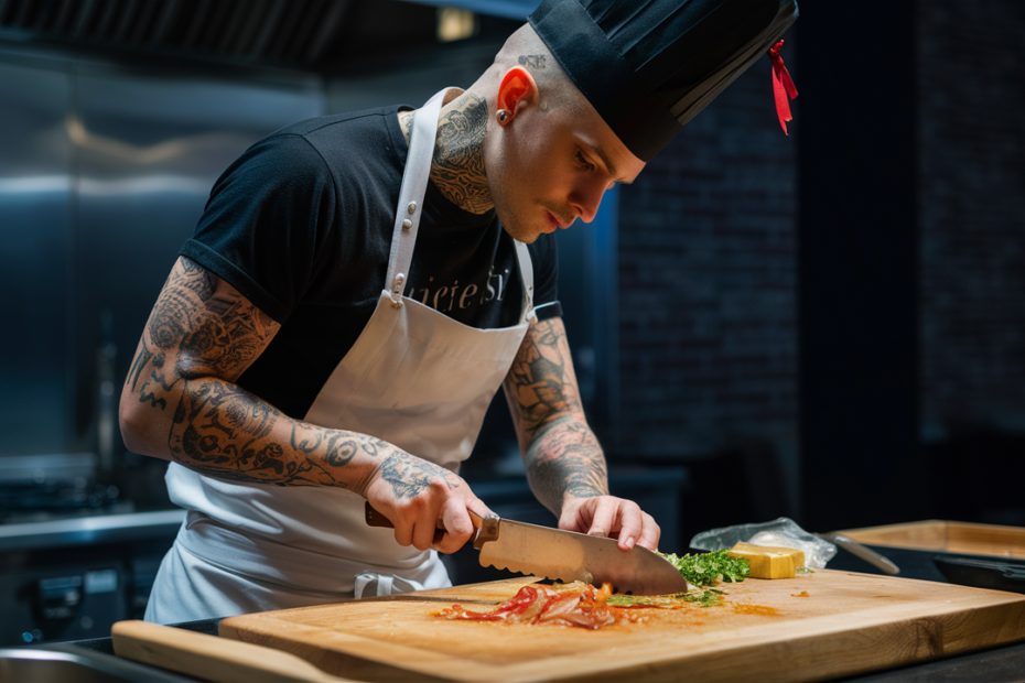 Chef with Tattoos