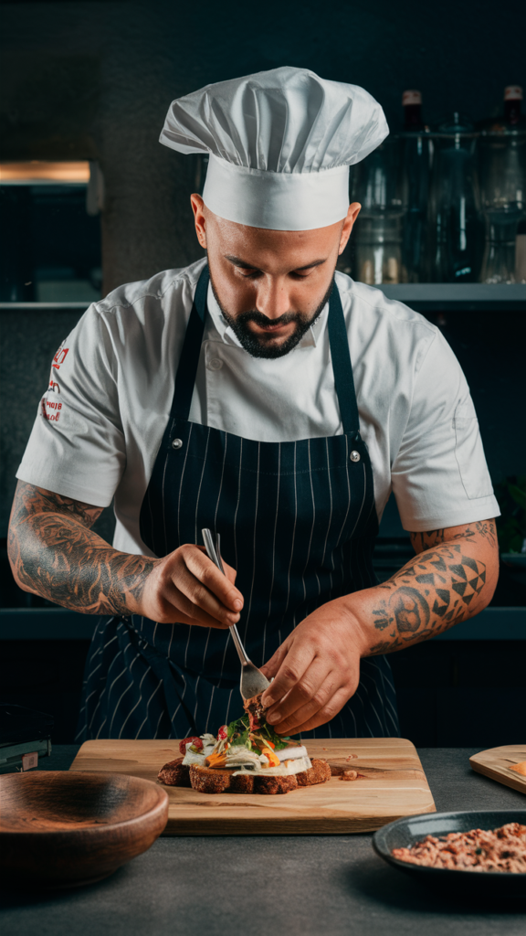 Chef with Tattoos