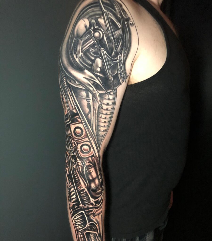 Biomechanical Tattoo