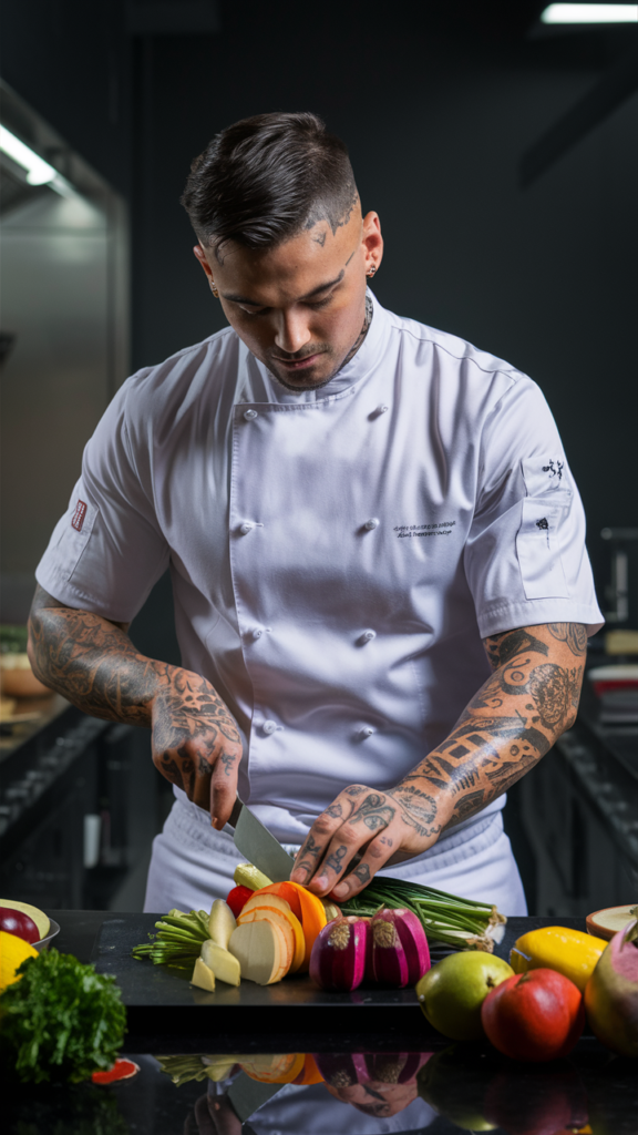 Chef with Tattoos