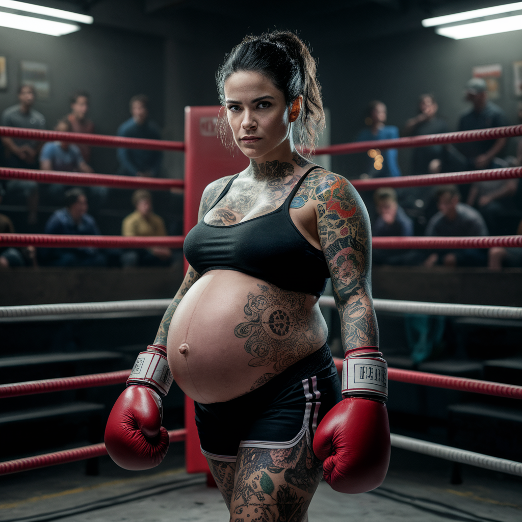 Pregnant Women with Tattoos