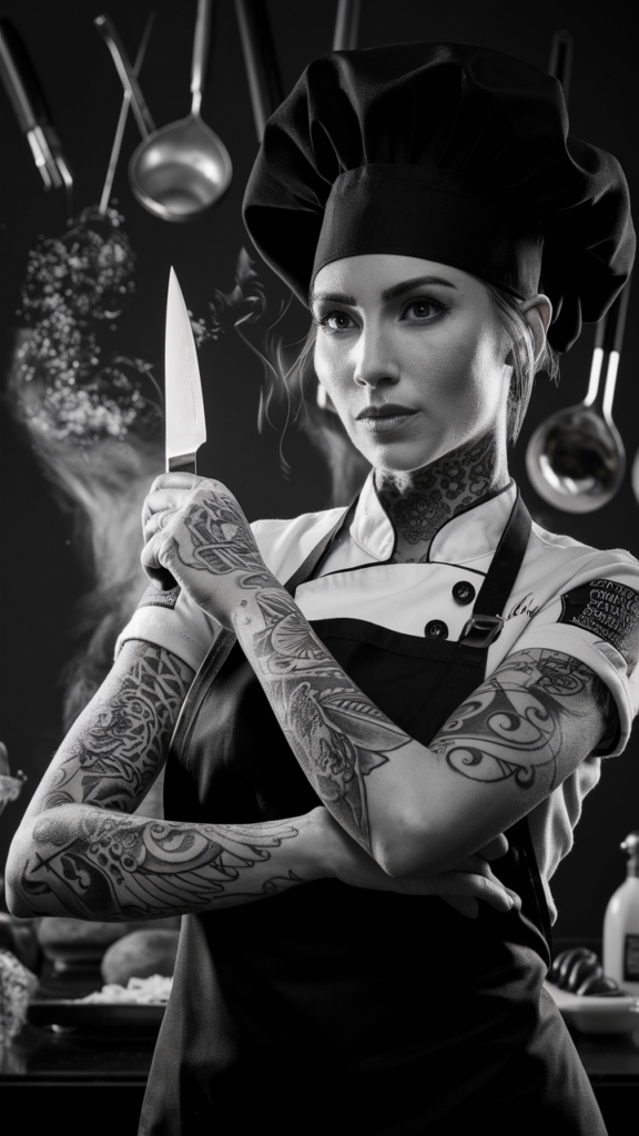 Chef with Tattoos