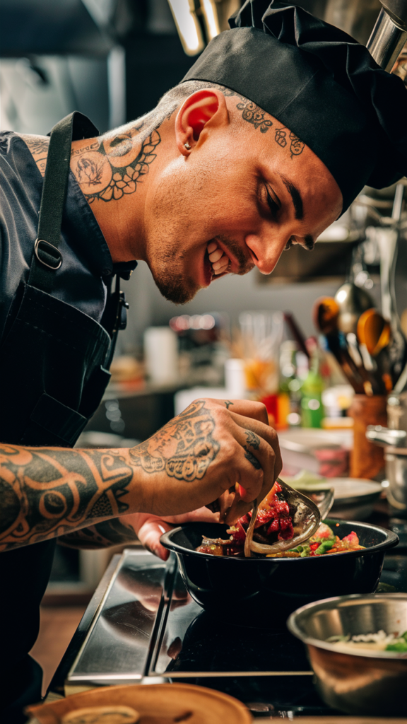 Chef with Tattoos